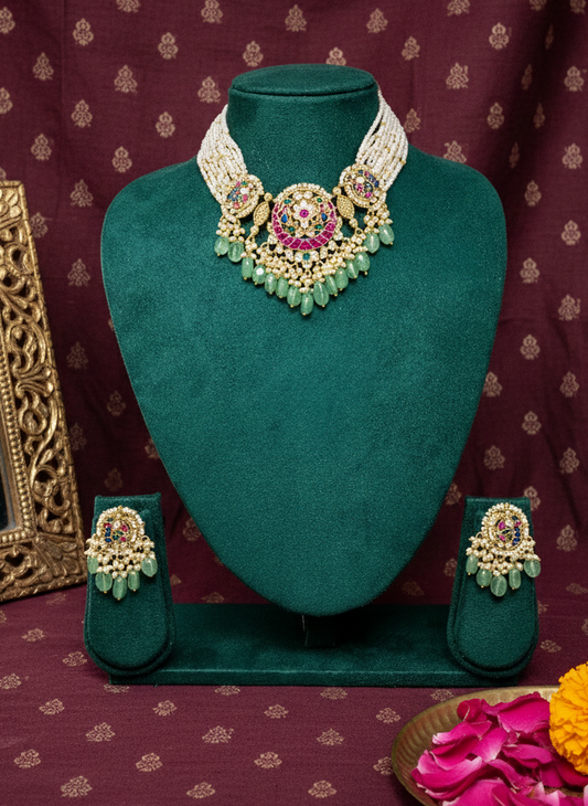 Shahi Necklace Set - SET108MC