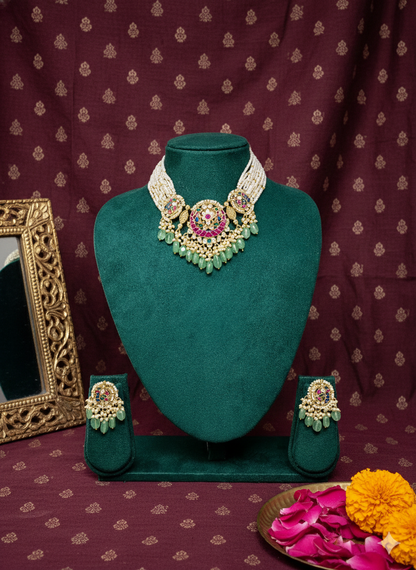 Shahi Necklace Set - SET108MC