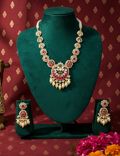 The Royal Festive Necklace Set - SET112