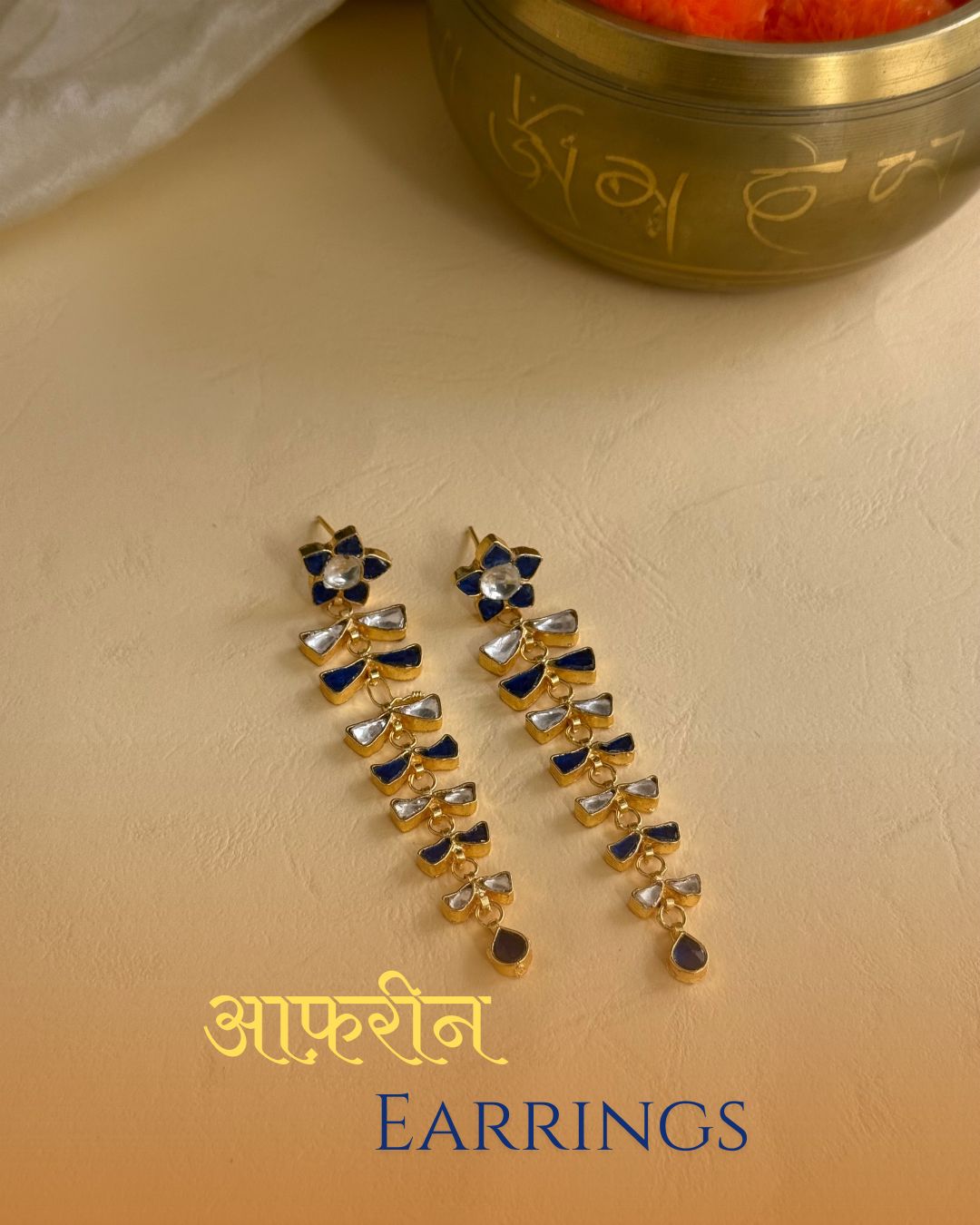 Afreen Earrings- ER130BW